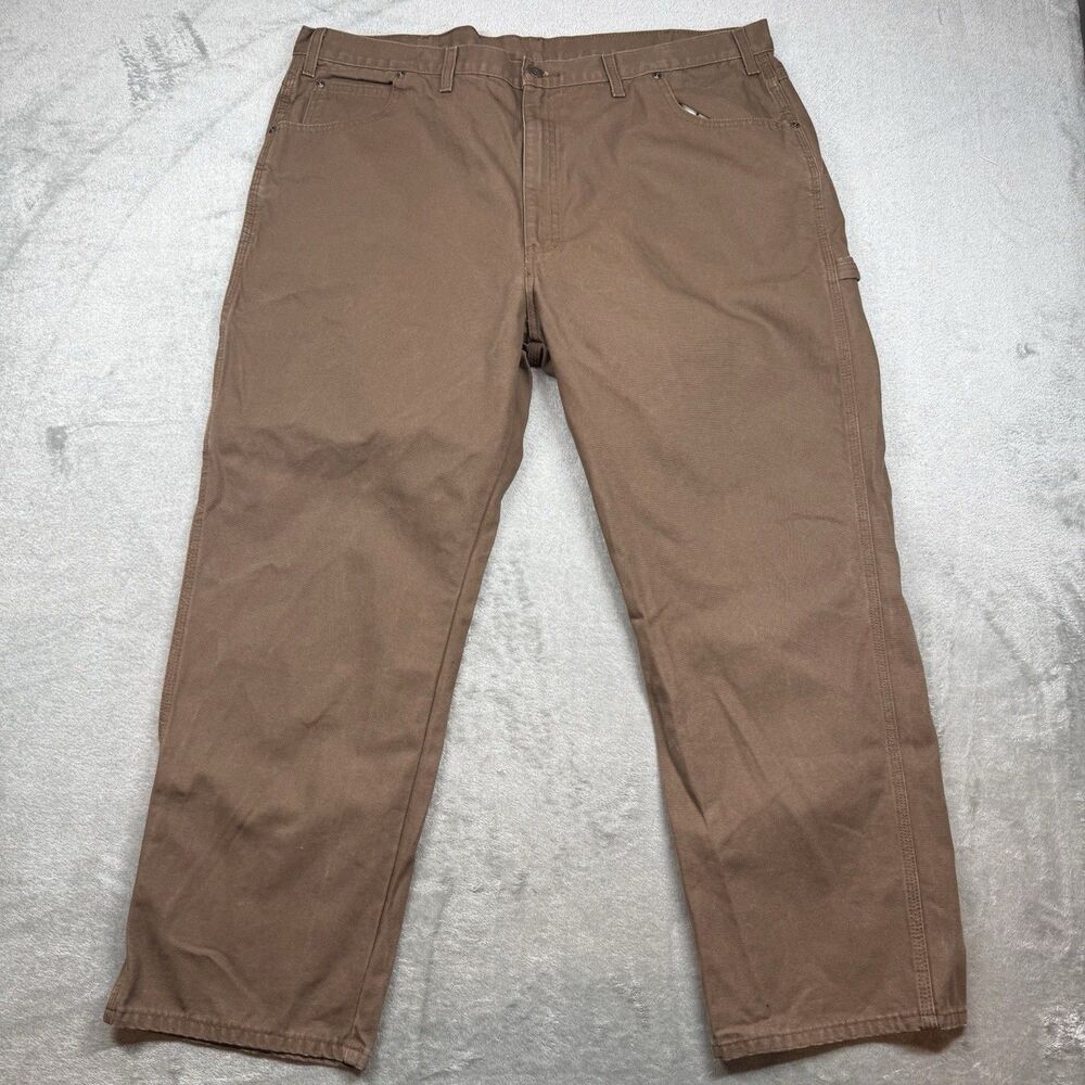 Dickies Ripstop Cargo Pants Men's 44x30 Brown Straight Leg Workwear